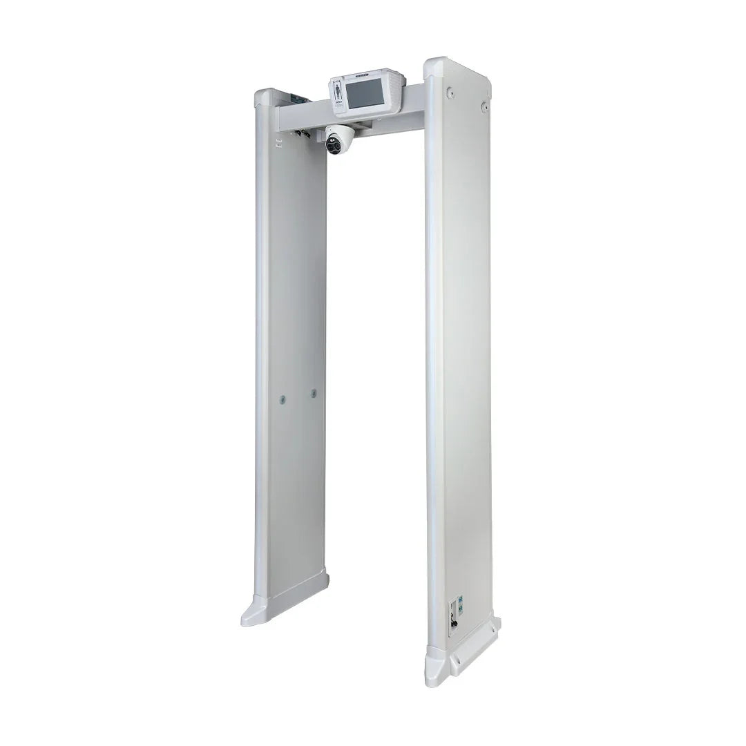 DAHUA ISC-D718-T Detector de Metales de Arco con Control de Temperatura, Monitor 7", 18 Zonas, 22 Detectores
