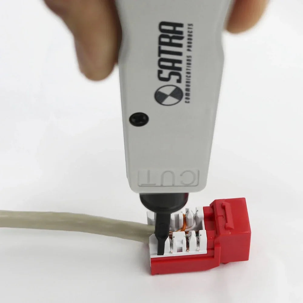 SATRA 1701010000 IMPACT TOOL Ponchador de Impacto para Cable UTP 22 a 26AWG