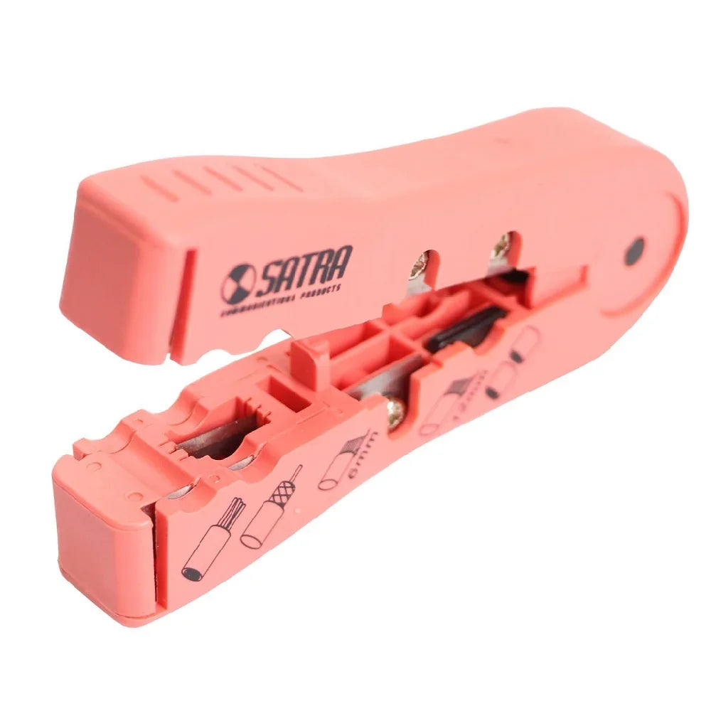 SATRA 1702020000 Kit de Herramienta Para Instalación de Redes