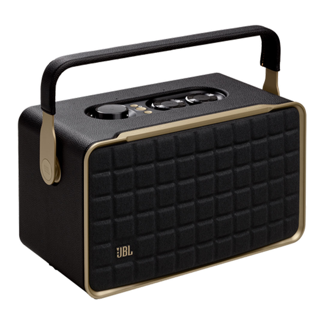 JBL AUTHENTICS 300 Altavoz portátil Wi-Fi, Bluetooth y asistentes de voz (JBLAUTH300BLKAM)