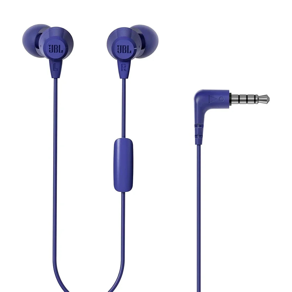 JBL C50HI Audífono con Cable Azul JBLC50HIBLU