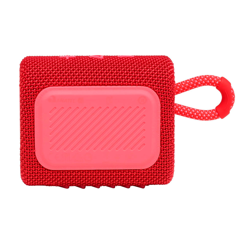 JBL GO 3, Parlante Inalámbrico BT Portátil a prueba de agua Rojo - JBLGO3REDAM