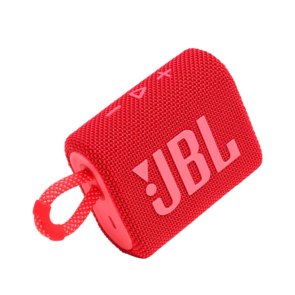 JBL GO 3, Parlante Inalámbrico BT Portátil a prueba de agua Rojo - JBLGO3REDAM