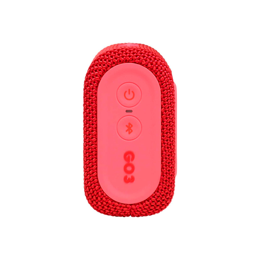 JBL GO 3, Parlante Inalámbrico BT Portátil a prueba de agua Rojo - JBLGO3REDAM