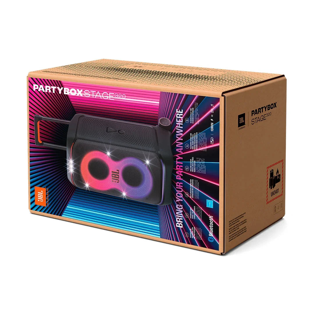 JBL PARTYBOX STAGE 320 Altavoz Portátil 240W Bluetooth IPX4 JBLPBSTAGE320AM