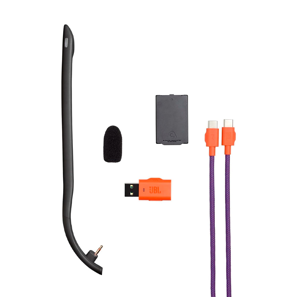 JBL QUANTUM 650 Audífono Gamer Inalámbrico BT Microfono Negro JBLQTUM650BLK