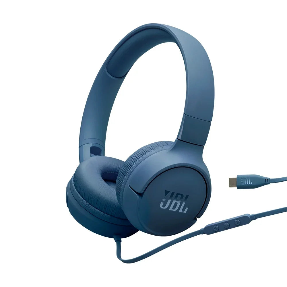 JBL TUNE 520C USB-C Auricular con Microfono Azul JBLT520CBLUAM