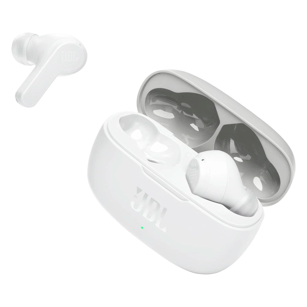 JBL WAVE 200TWS, Audífono de Botón Inalámbrico BT Blanco - JBLW200TWSWHT