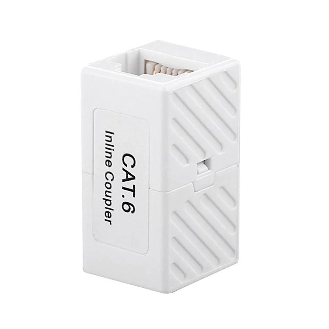 DIXON JE315A-C6/WH Acoplador Union Empalme Cat6 RJ45 - RJ45 Hembra - Hembra