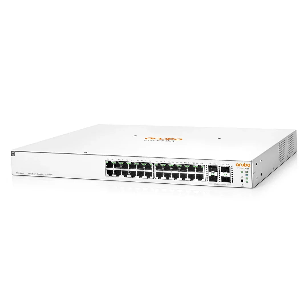 HPE ARUBA JL684B 1930 Switch PoE Administrable 24 Puertos Gigabit 370W 4SFP+