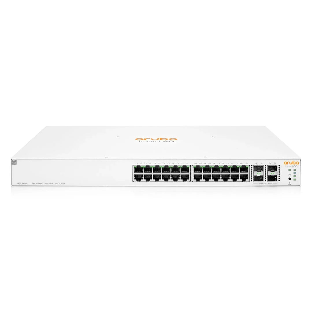 HPE ARUBA JL684B 1930 Switch PoE Administrable 24 Puertos Gigabit 370W 4SFP+