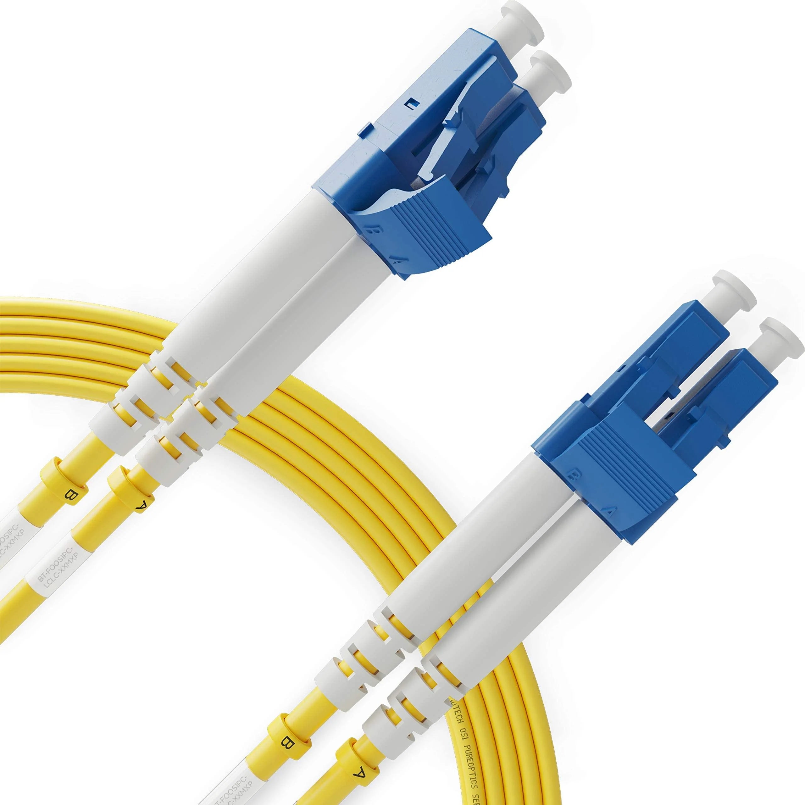 MMC JLCLC3DMONO Jumper Patch Cord de Fibra Optica LC-LC UPC Duplex Monomodo OS2 LSZH 3m
