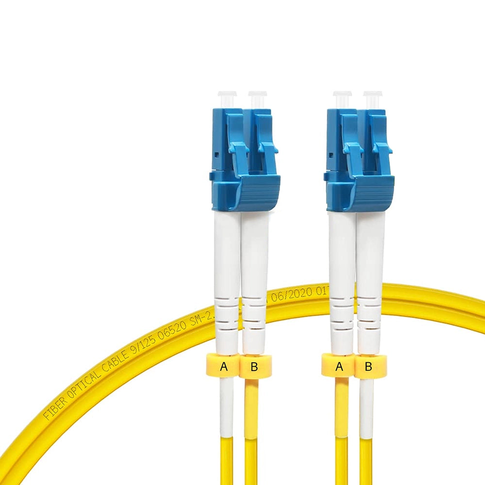 MMC JLCLC3DMONO Jumper Patch Cord de Fibra Optica LC-LC UPC Duplex Monomodo OS2 LSZH 3m