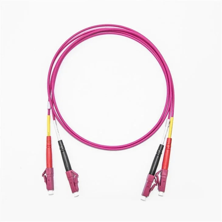 MMC JLCLC10DMUL50OM4 Jumper Patch Cord de Fibra Optica LC-LC UPC Duplex Multimodo OM4 LSZH 10m