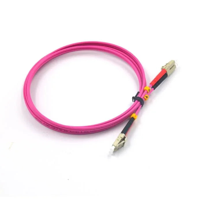 MMC JLCLC10DMUL50OM4 Jumper Patch Cord de Fibra Optica LC-LC UPC Duplex Multimodo OM4 LSZH 10m
