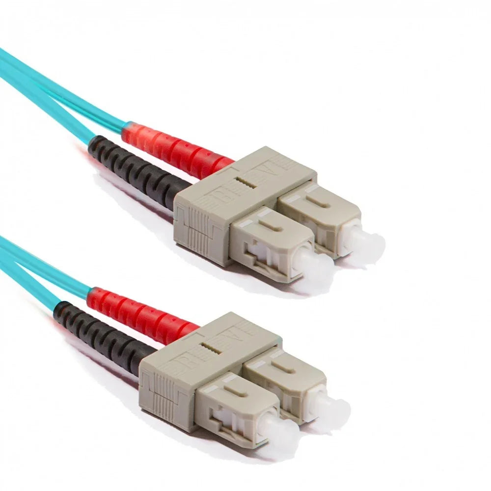 MMC JSCSC2DMUL50OM3 Jumper Patch Cord de Fibra Optica SC-SC UPC Duplex Multimodo OM3 LSZH 2m