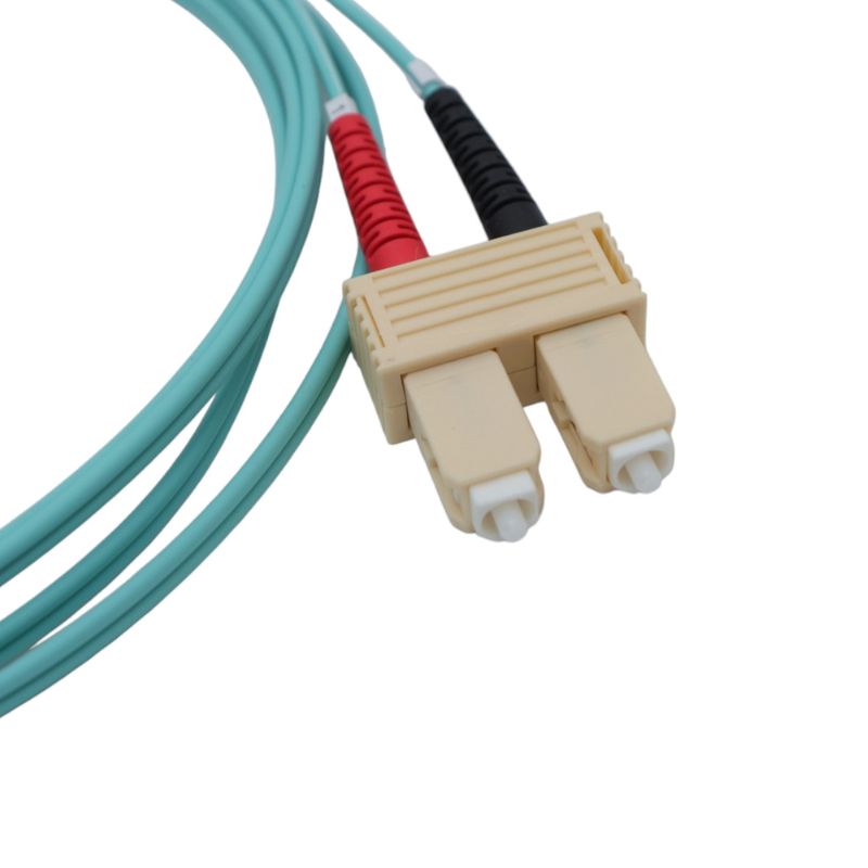 MMC JSCSC2DMUL50OM3 Jumper Patch Cord de Fibra Optica SC-SC UPC Duplex Multimodo OM3 LSZH 2m