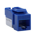 SATRA 102010004 Conector Jack CAT6 RJ45 ANSI/TIA 568-C ETL, Azul