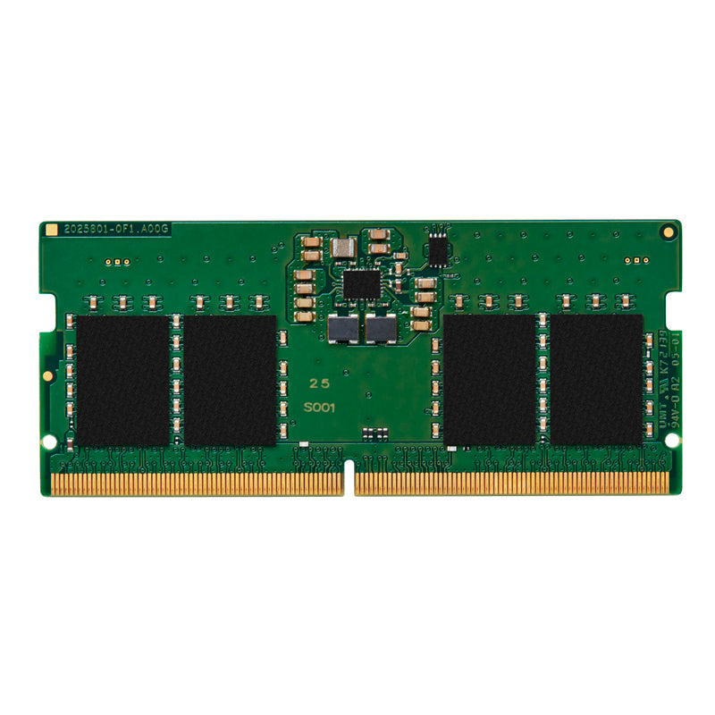 KINGSTON KCP556SS6-8 Memoria RAM SODIMM 8GB DDR5-5600MT/s PC5-44800 CL46 1.1V 262pin 1Rx16 Non-ECC