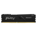 KINGSTON KF432C16BB/8 - MEMÓRIA RAM FURY BEAST, 8 GB, DDR4-3200 MHZ, PC4-25600, CL16, 1,35 V, 288-PINES, XMP 2.0