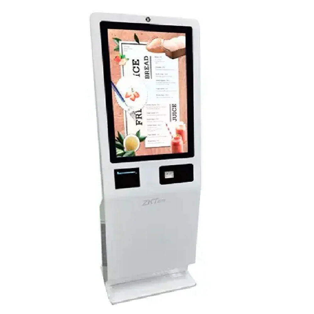 ZKTECO ZKSOKIOSK2000-32 Kiosko Terminal de Autoatención 32" WIFI BT con Impresora Térmica Integrada