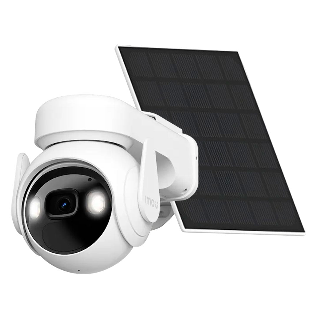 IMOU CELL PT Kit Cámara de Seguridad WIFI 3MP 2K 360° con Panel Solar