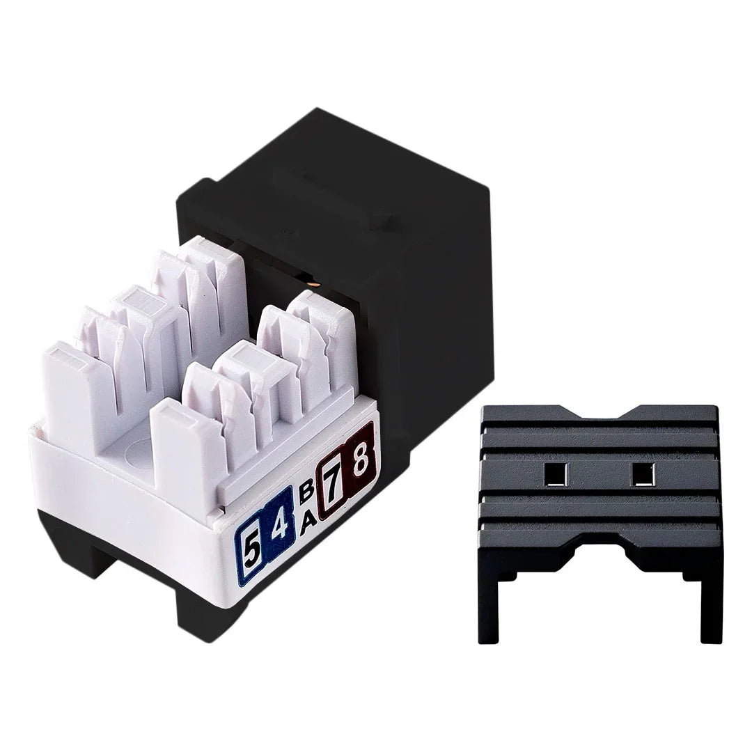 DIXON KJ38-C6A-US/BKN Jack RJ45 Cat 6A negro de poncheo