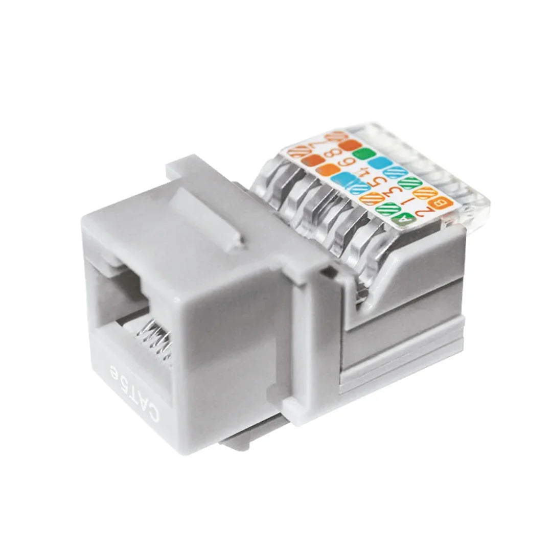 DIXON KJ7-CE-US/WHN Jack RJ45 Cat 5e blanco a presión