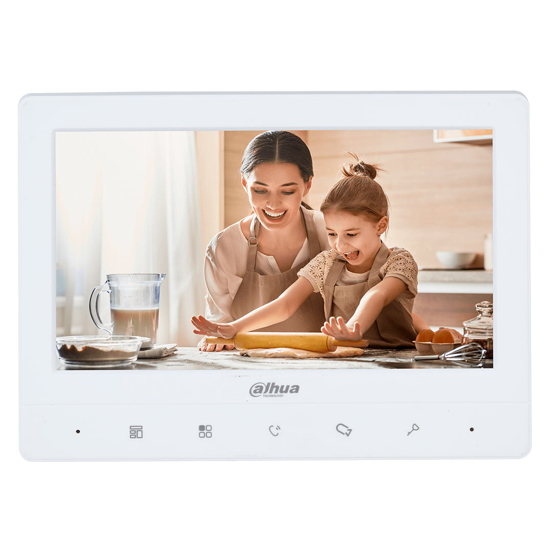 DAHUA KTA03M Kit Video Portero Analógico Pantalla LCD táctil 7" con Cámara 1.3MP