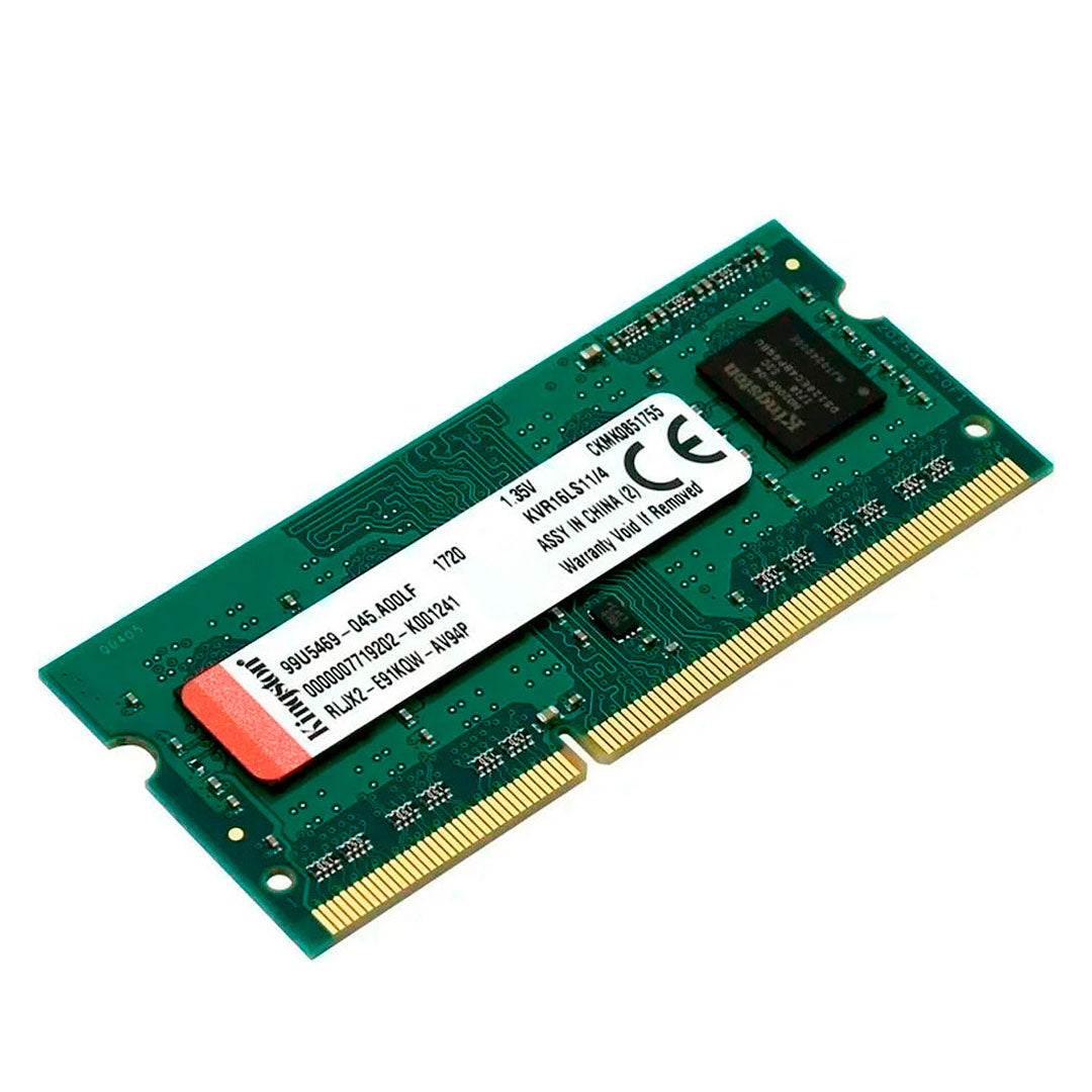 KINGSTON KVR16LS11/4WP Memoria RAM 4GB DDR3L 1600MHZ