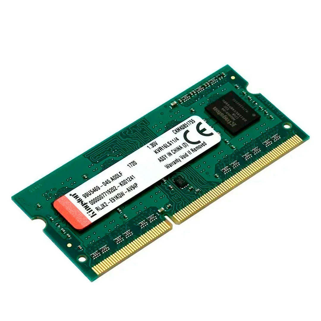 KINGSTON KVR16LS11/4WP Memoria RAM 4GB DDR3L 1600MHZ