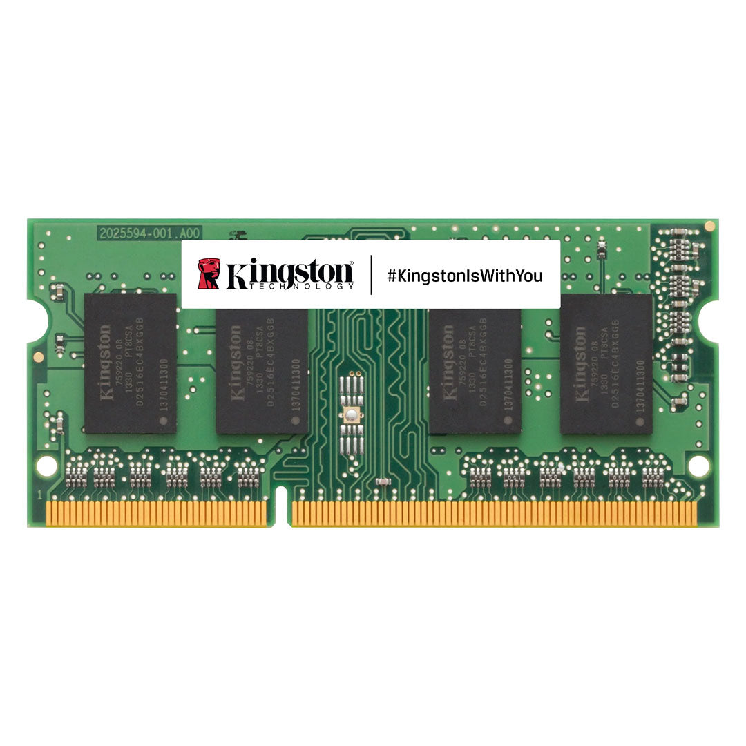 KINGSTON KVR16LS11D6A/4WP - Memoria SODIMM 4GB DDR3-1600MHz PC3-12800, CL11 1.35V 240-Pin Non-ECC