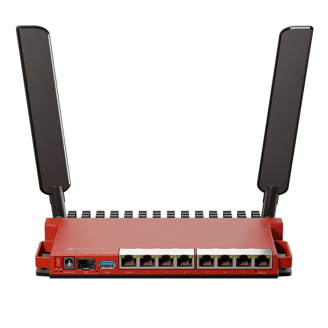 MIKROTIK L009UIGS-2HAXD-IN Router 8 Puertos Gigabit CPU ARM 800Mhz RAM 512Mbps