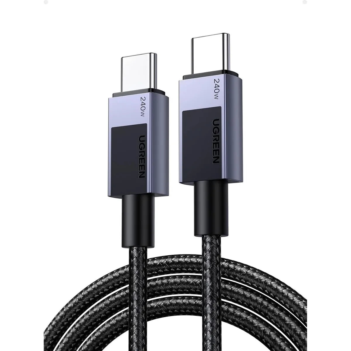 UGREEN L513 45068 Cable USB-C a USB-C Carga Rápida 240W 2M Trenzado