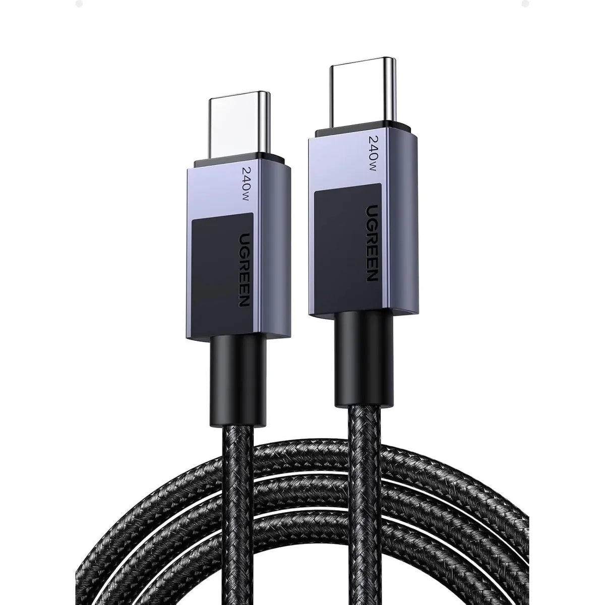 UGREEN L513 45068 Cable USB-C a USB-C Carga Rápida 240W 2M Trenzado