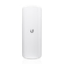 Estação base UBIQUITI LAP-GPS 2x2 MIMO airMax Liteap AC de até 450 Mbps, 5 GHz (5150 - 5875 MHz) com antena integrada de 17 dBi e cobertura de 90 graus com sincronização GPS