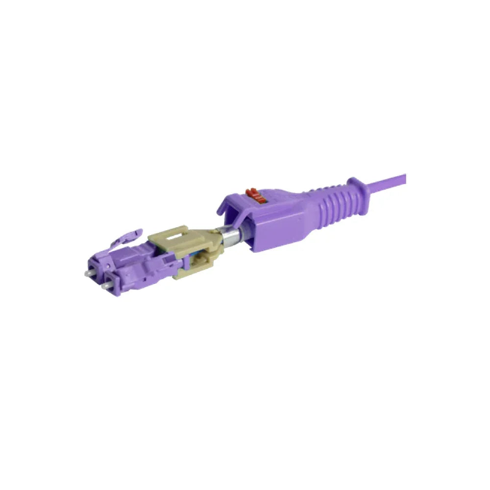 SIEMON LBP-LCLC5V-03EH Patch Cord FO LC/LC Multimodo 50um Dúplex OM4 LSZH XGLO 3mts BladePatch Violeta