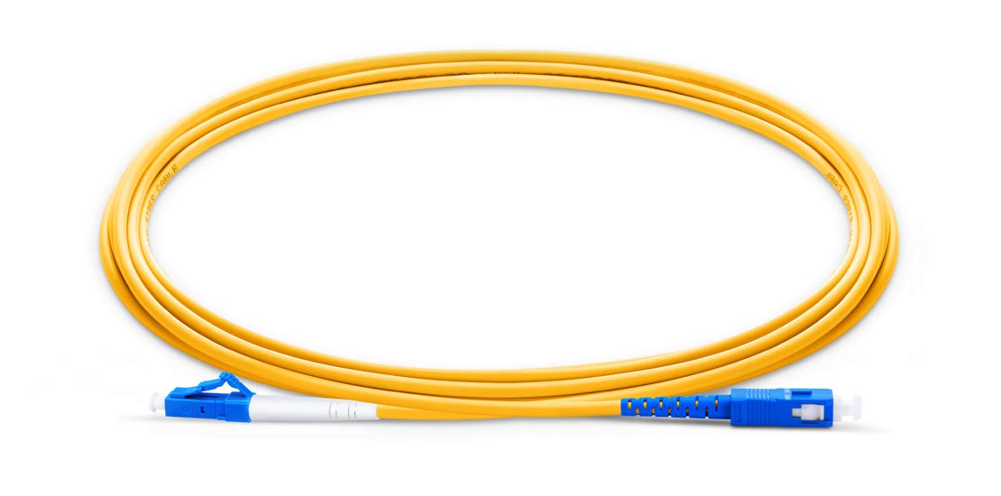 KHOMAX SM356U7U3, Latiguillo Fibra Óptica FO SM Simplex 3mm LC/UPC-SC/UPC x 3mt