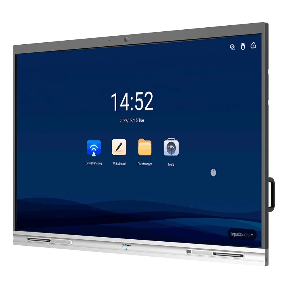DAHUA LCH65-MC410-B Pizarra Interactiva WIFI 65" Ultra HD 4K con Cámara Micrófono Doble Banda Android