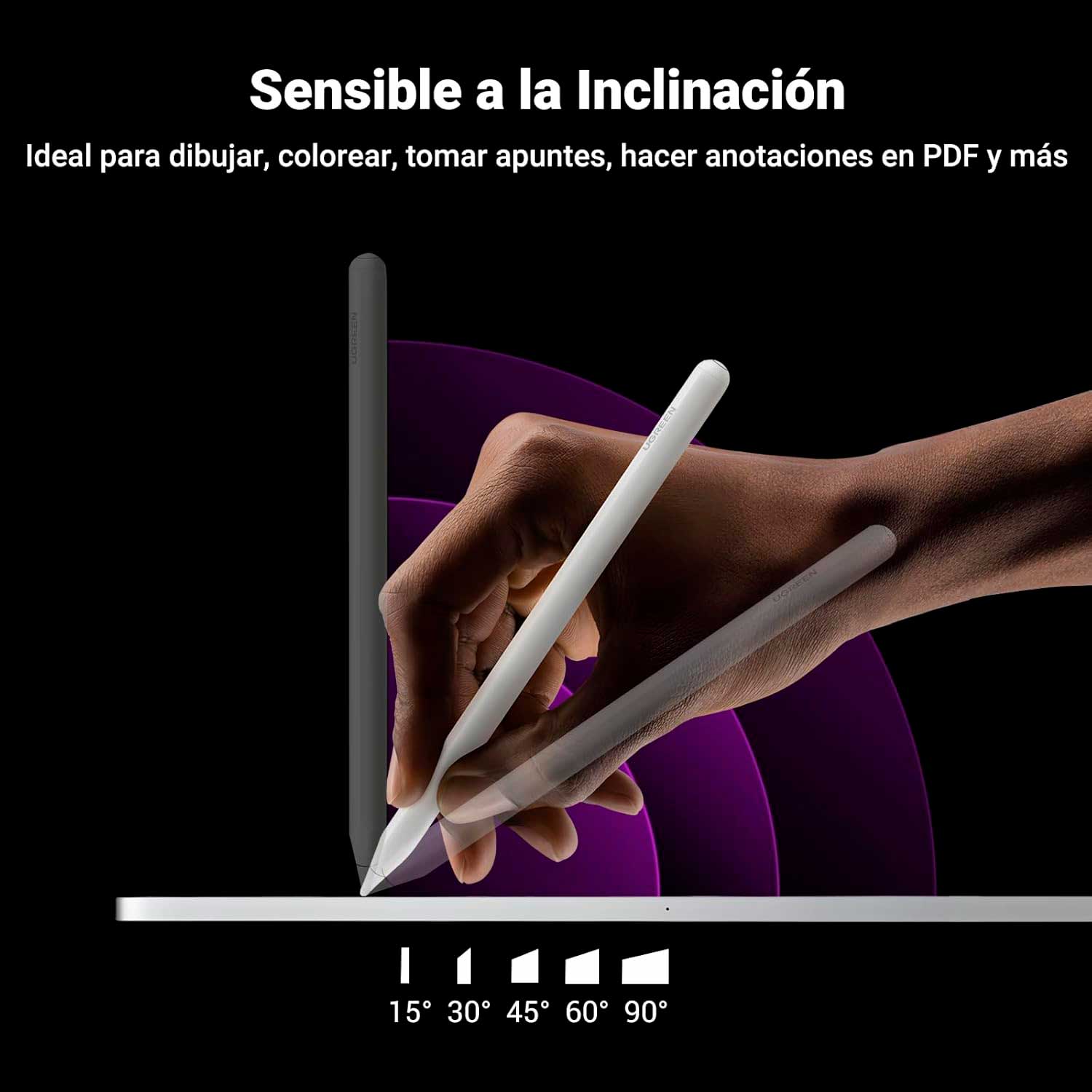 UGREEN lp707 35834 Lápiz Óptico iPad y iPad Pro Carga Magnética