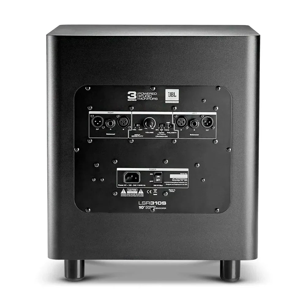 JBL LSR310S Subwoofer de Estudio Autoamplificado 10"