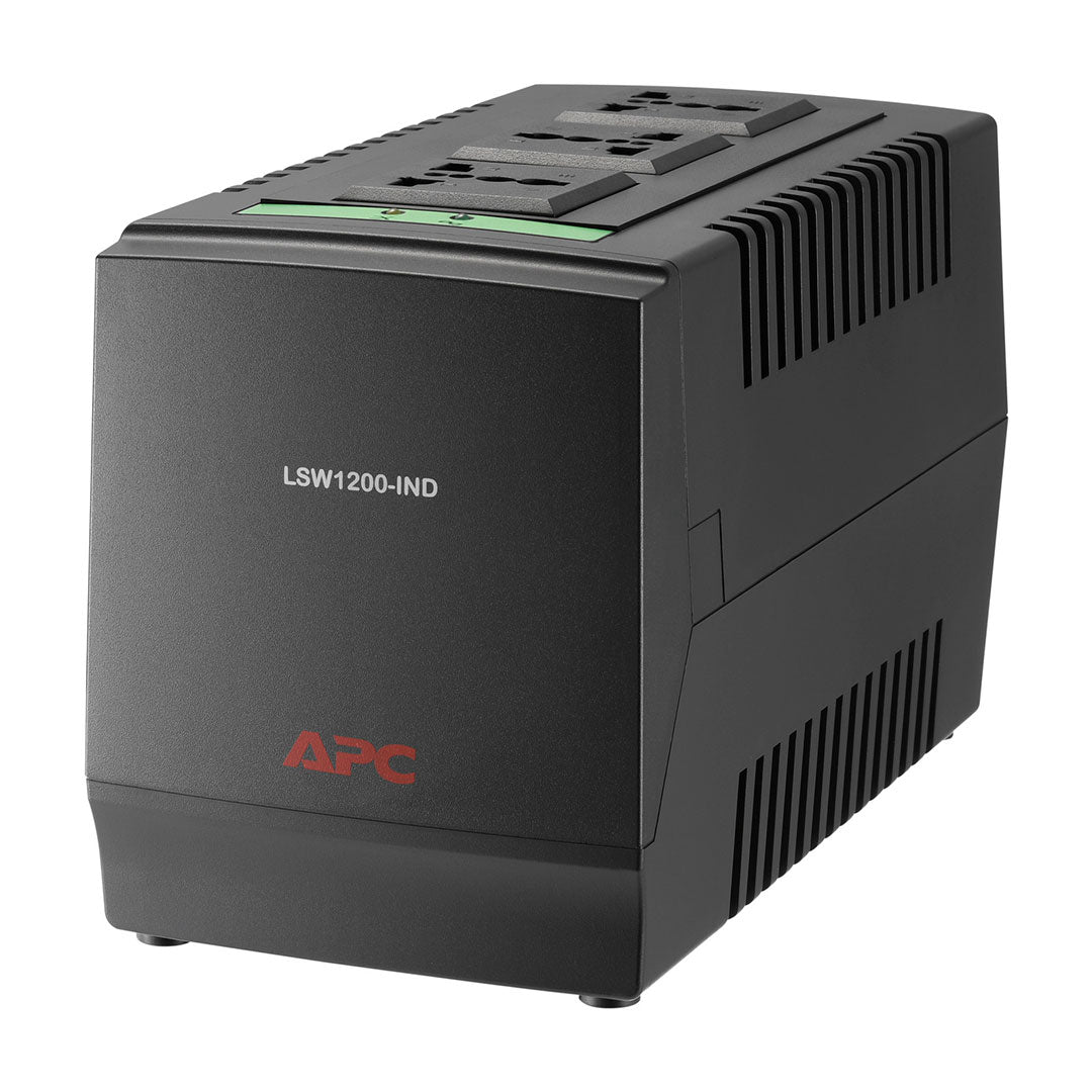 APC LSW1200-IND Estabilizador de voltaje 600w 1200va 3 salidas