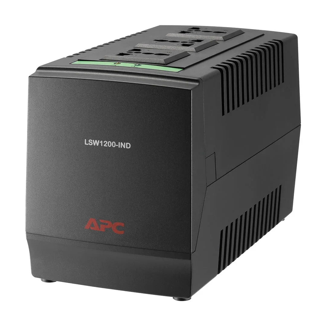 APC LSW1200-IND Estabilizador de voltaje 600w 1200va 3 salidas