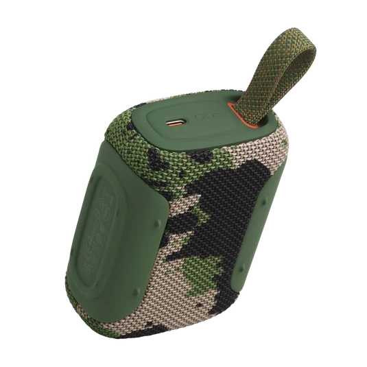 JBL GO 5 Parlante Portátil Bluetooth IP68 10H Camuflaje JBLGO5SQUADAM