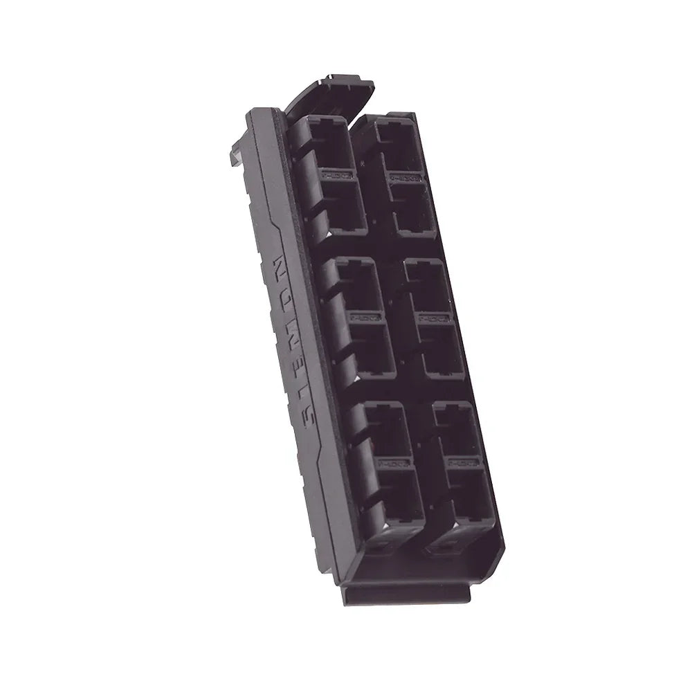 SIEMON LVA12-SCB-BM-A Palca Adaptador FO LightVerse 12 Acopladores SC (SM-MM) Color Negro