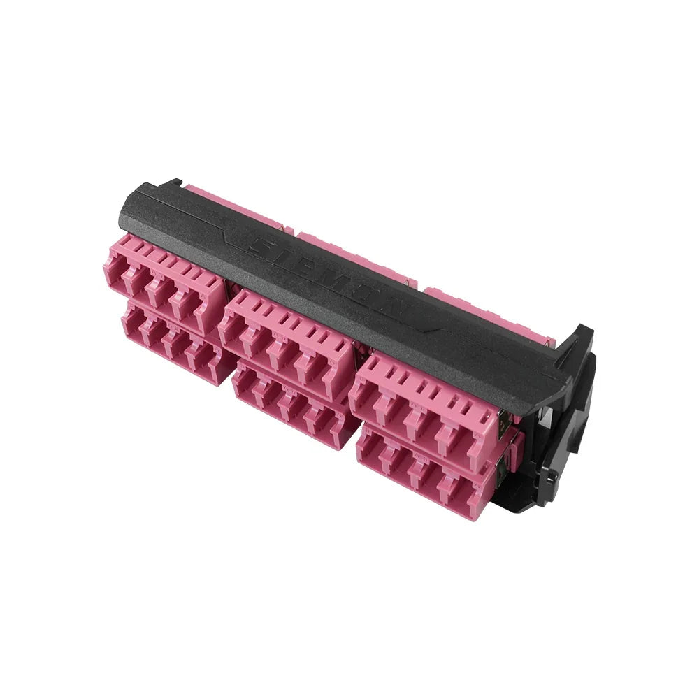 SIEMON LVA24-LCE-BC-A Panel FO LightVerse con 24 Acopladores LC OM4