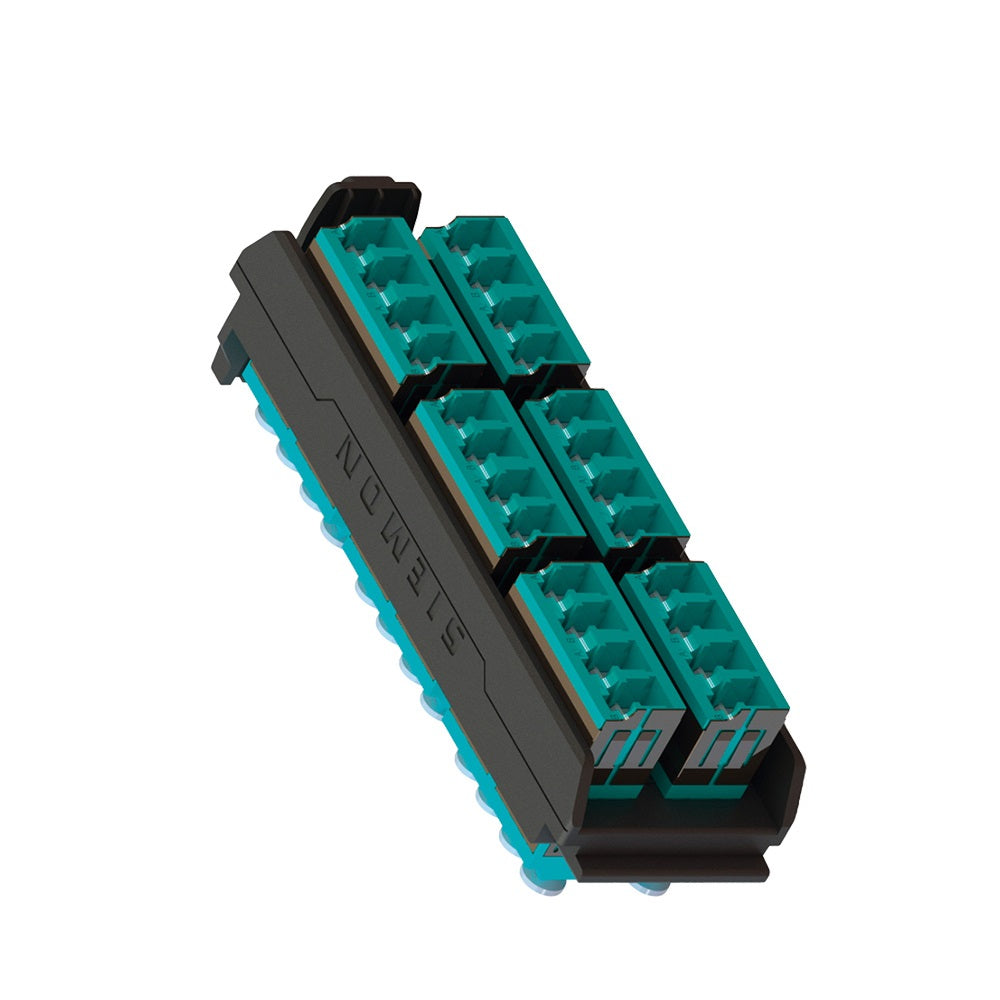 SIEMON LVA24-LCQ-BC-A Panel FO LightVerse con 24 Acopladores LC OM3