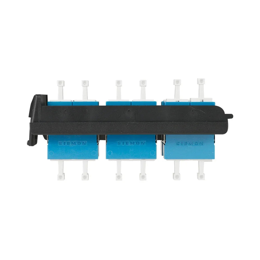 SIEMON LVA24-LCU-BC-A Panel FO LightVerse24 Acopladores LC Monomodo Azul