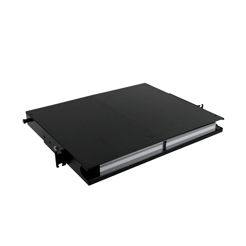 SIEMON LVE-1U-MD-T01A Gabinete, Fibra LightVerse, Plus 4 A, 1-RU Deslizable