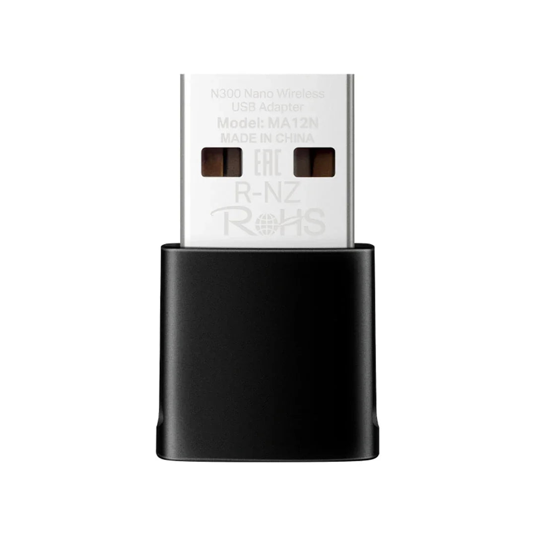 MERCUSYS MA12N Adaptador Nano USB Inalámbrico N300